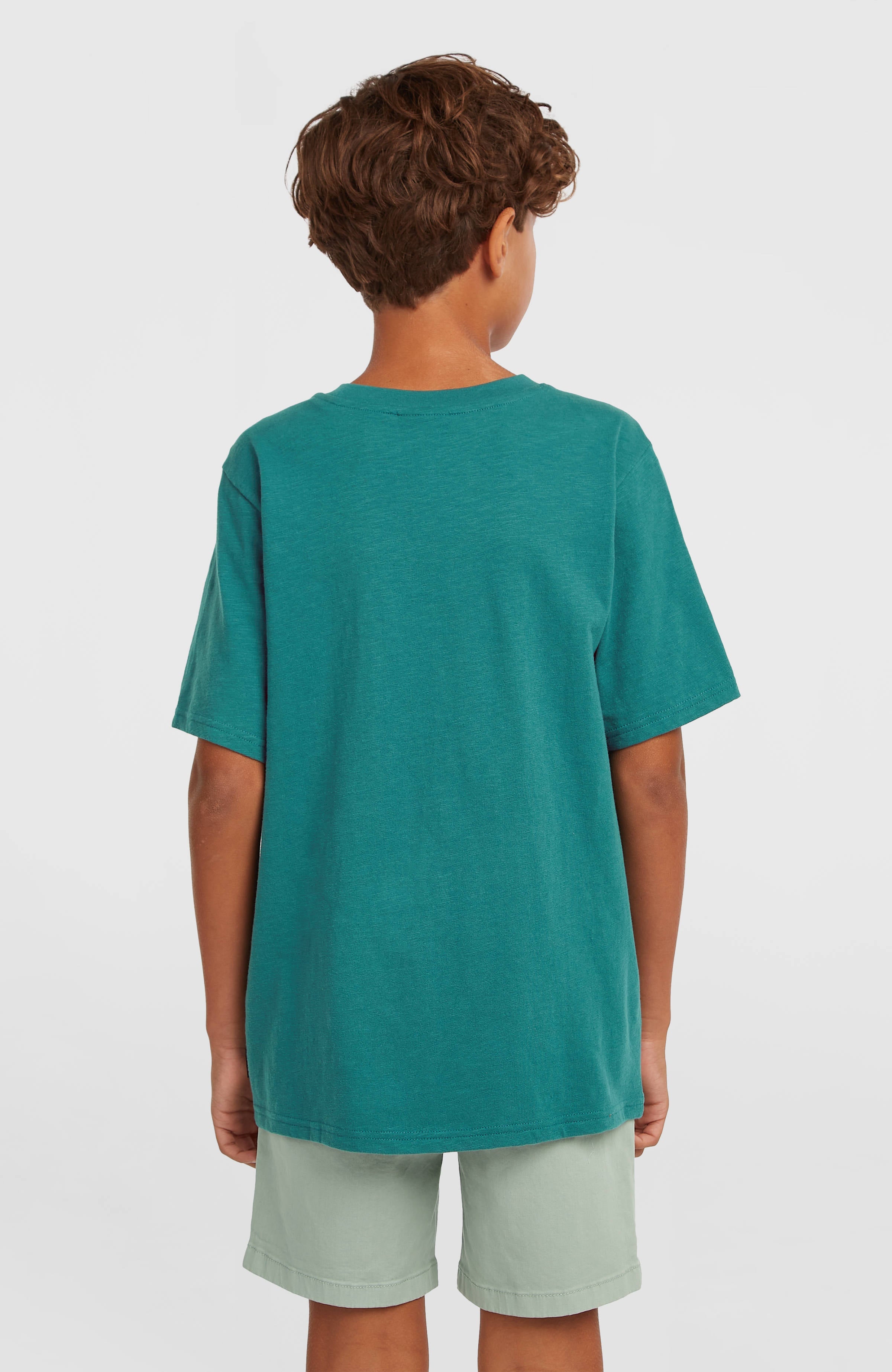Slub Graphic T-Shirt Kids - Botanical Heat