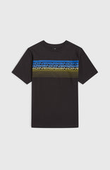 O'Neill Logo Stripe T-Shirt Kids - Black Out