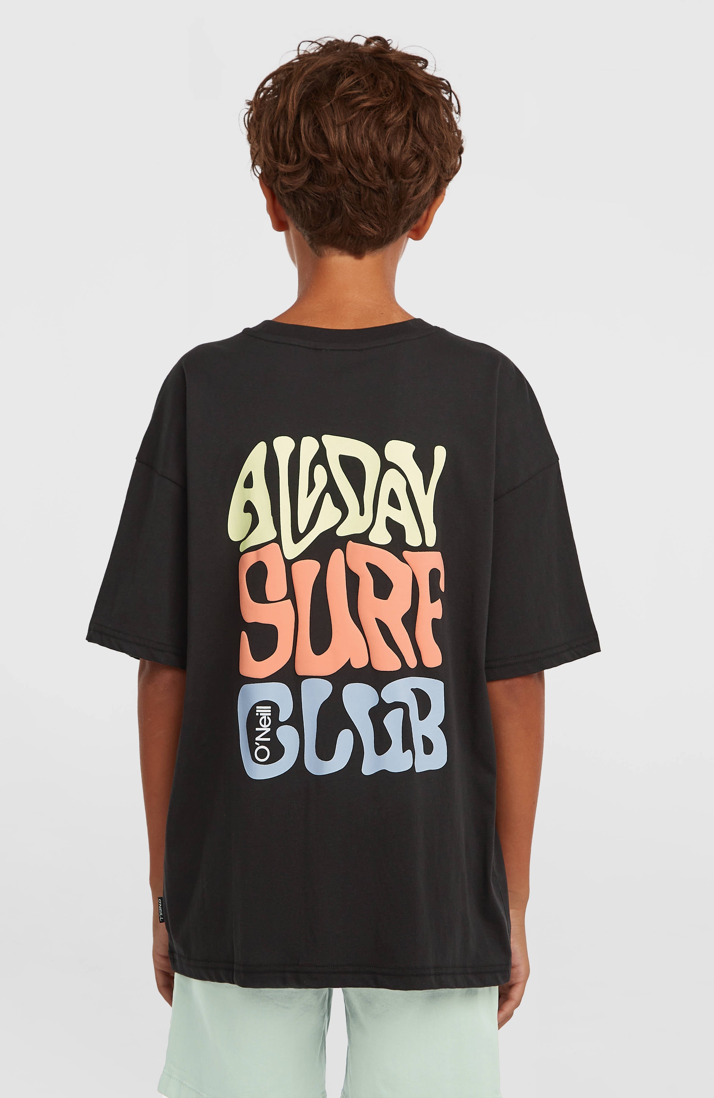 Back Print T-Shirt Kids - Black Out
