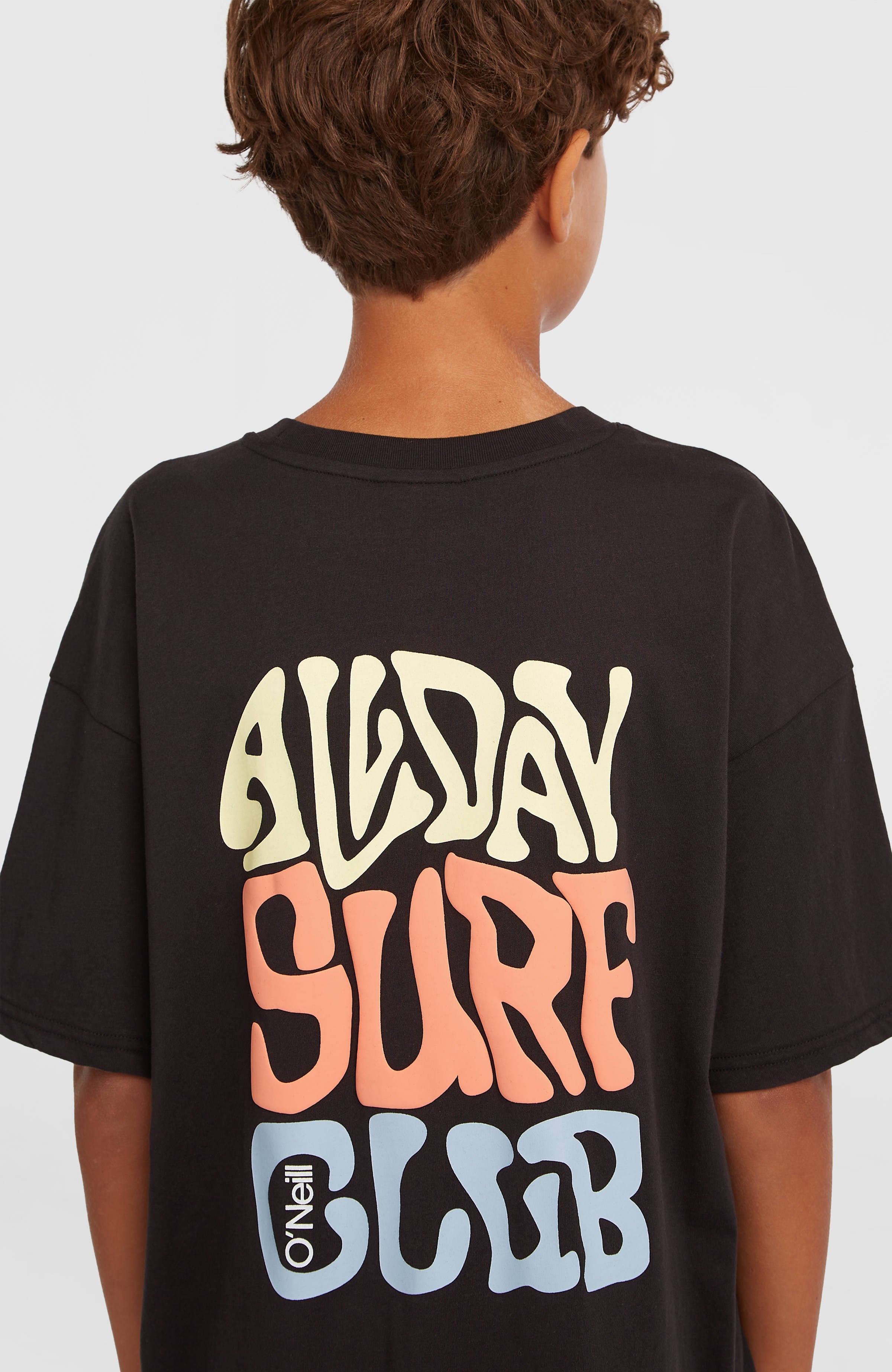 Back Print T-Shirt Kids - Black Out