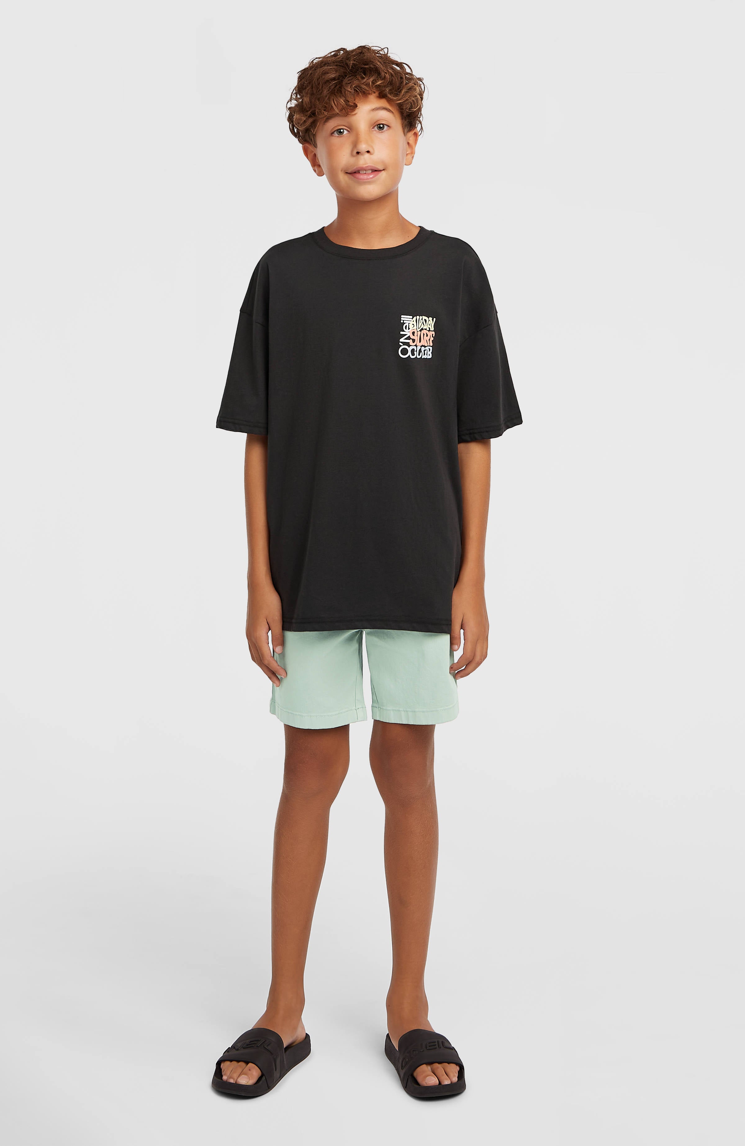Back Print T-Shirt Kids - Black Out