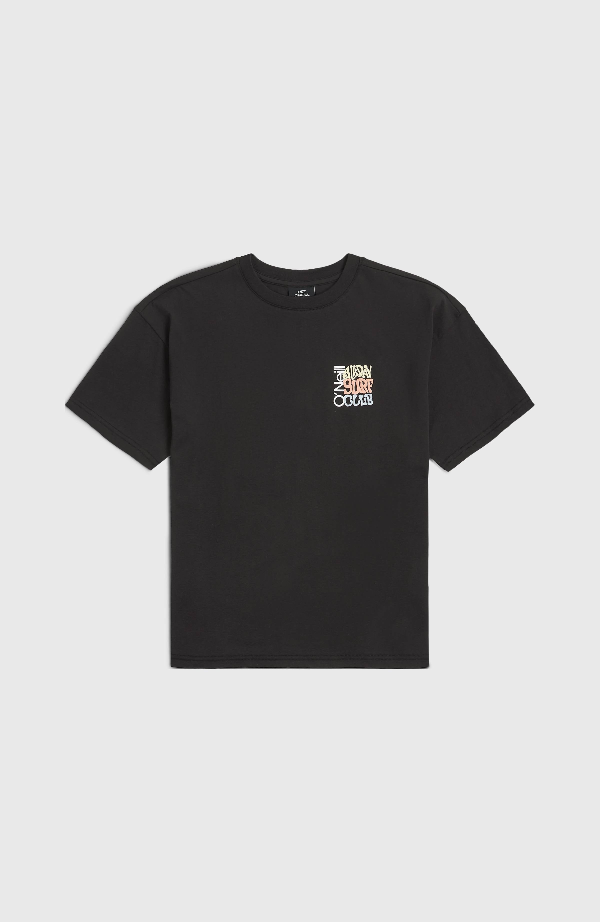 Back Print T-Shirt Kids - Black Out