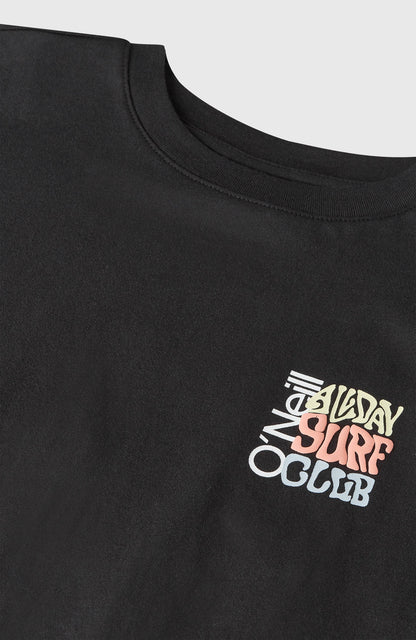 Back Print T-Shirt Kids - Black Out