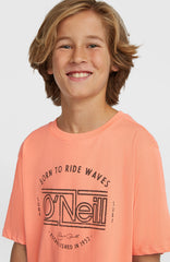 O'Neill Muir T-Shirt Kids - Funky Peach