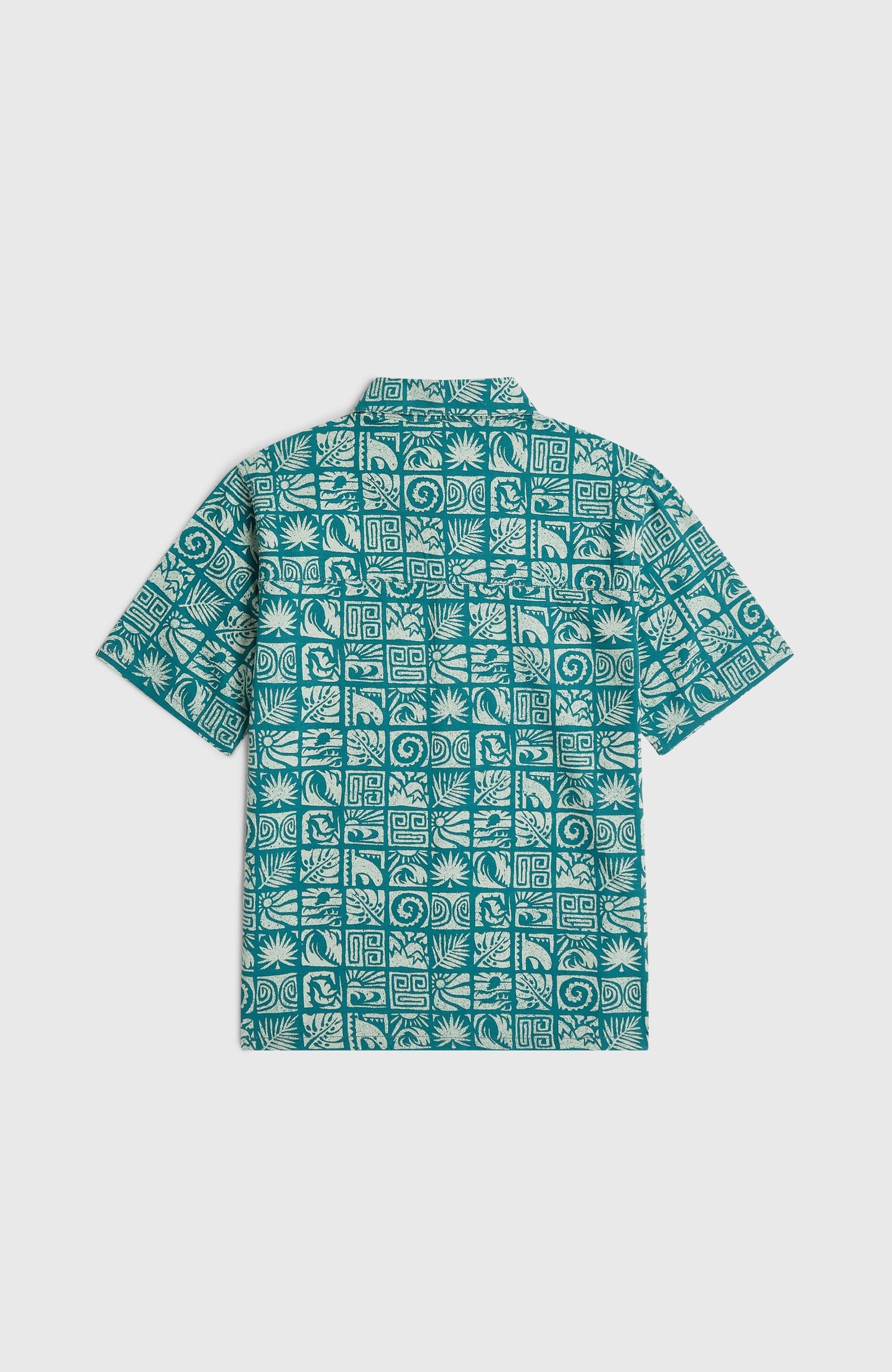 Print Shirt Kids - Blue Bricks