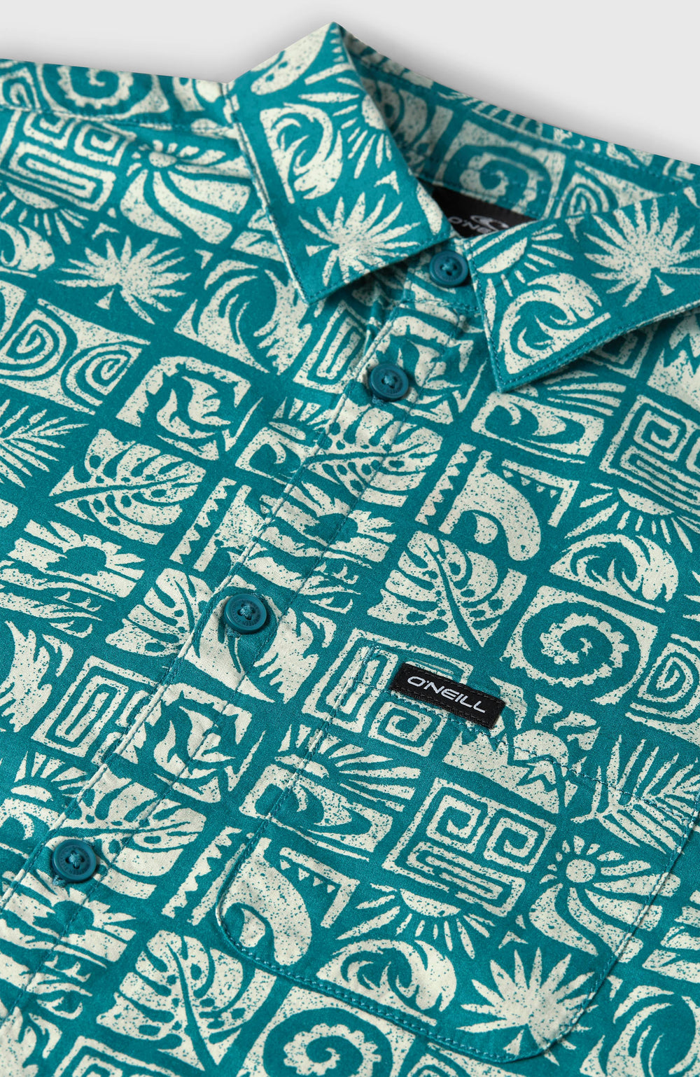 Print Shirt Kids - Blue Bricks