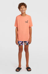 O'Neill Chest Print T-Shirt Kids - Funky Peach