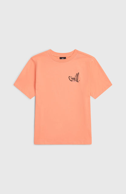 O'Neill Chest Print T-Shirt Kids - Funky Peach
