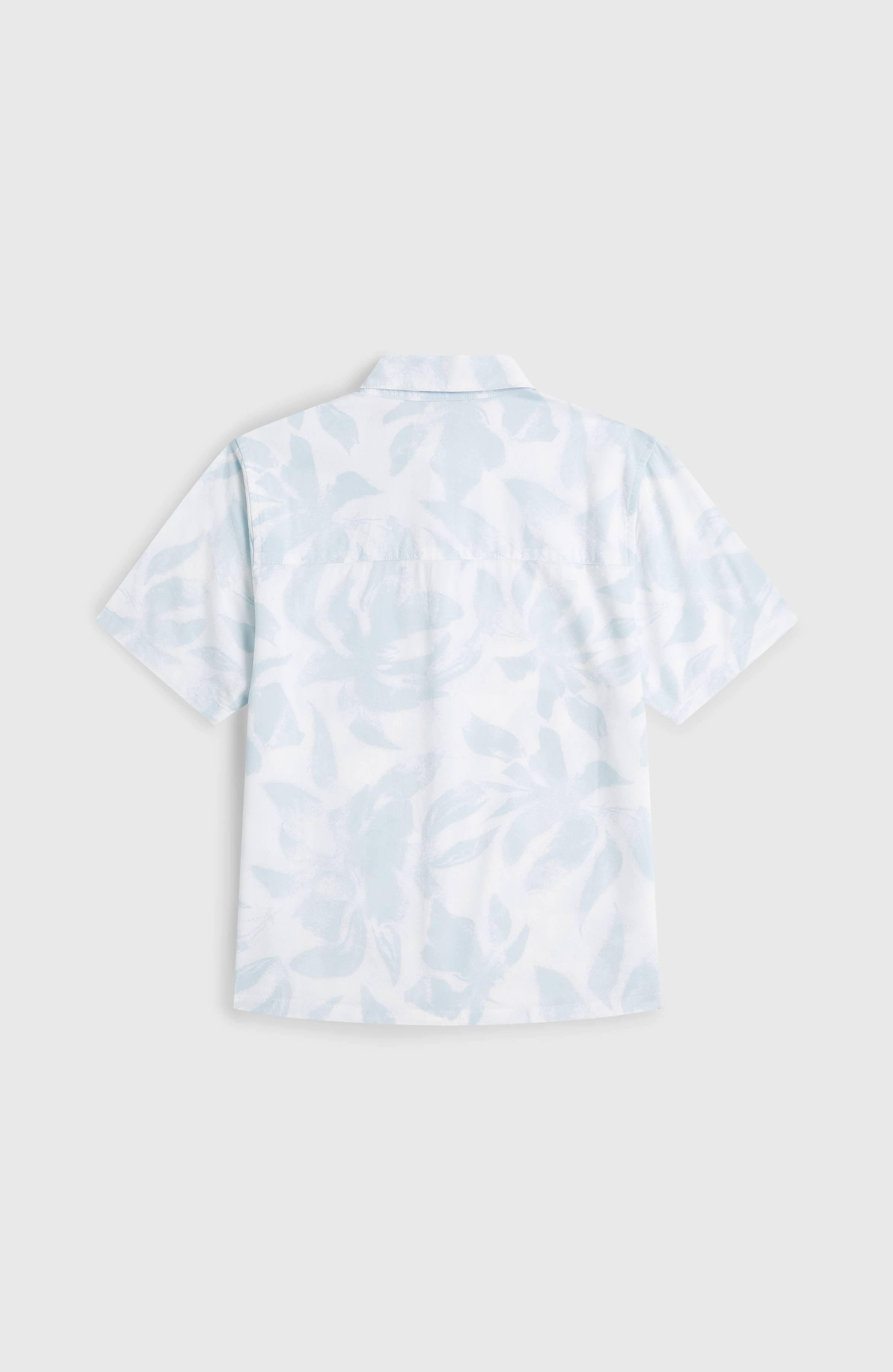 Print Shirt Kids - White Spray Flower
