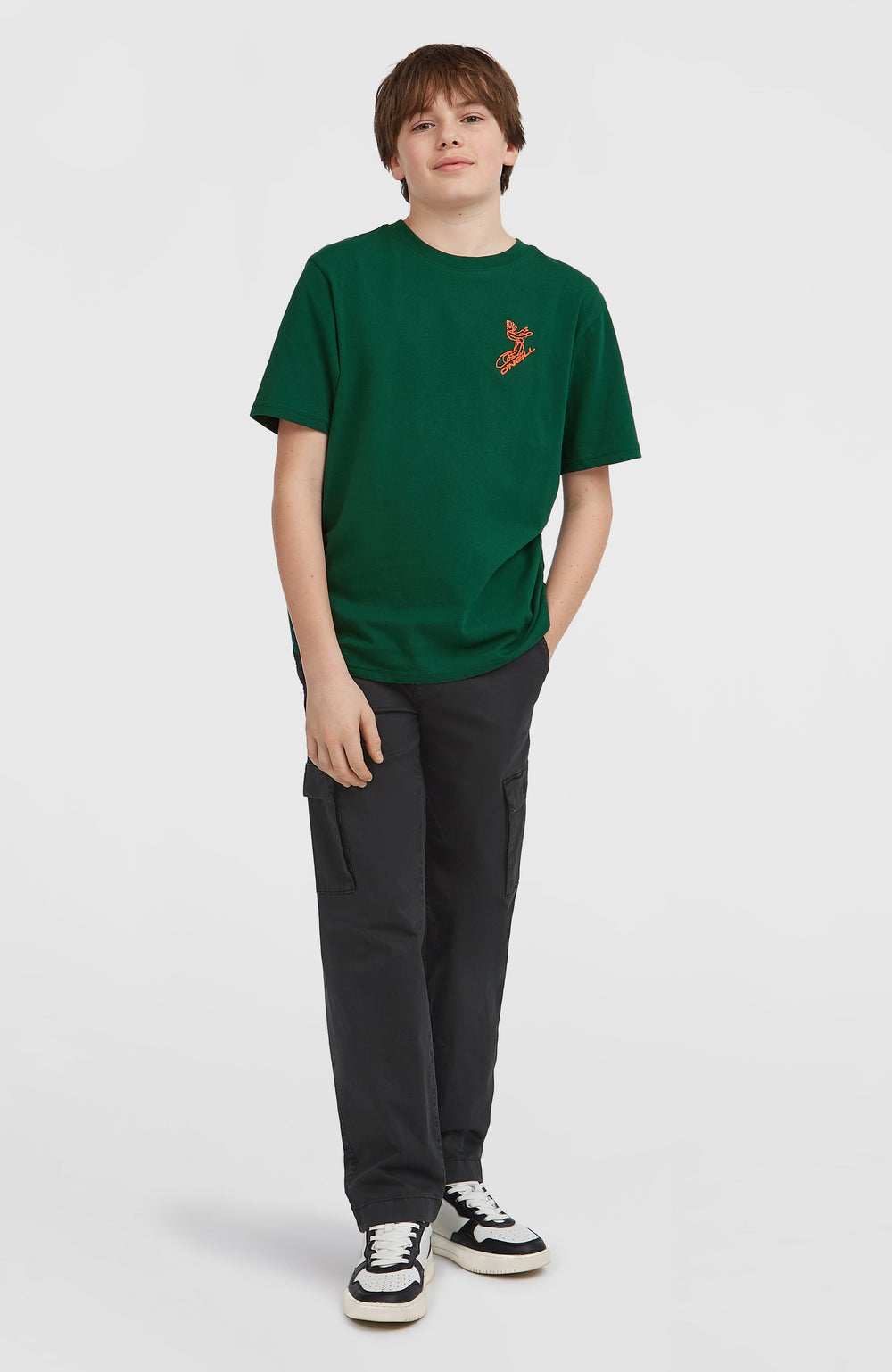 Back-Print T-Shirt Kids - Emerald Envy