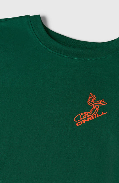 Back-Print T-Shirt Kids - Emerald Envy