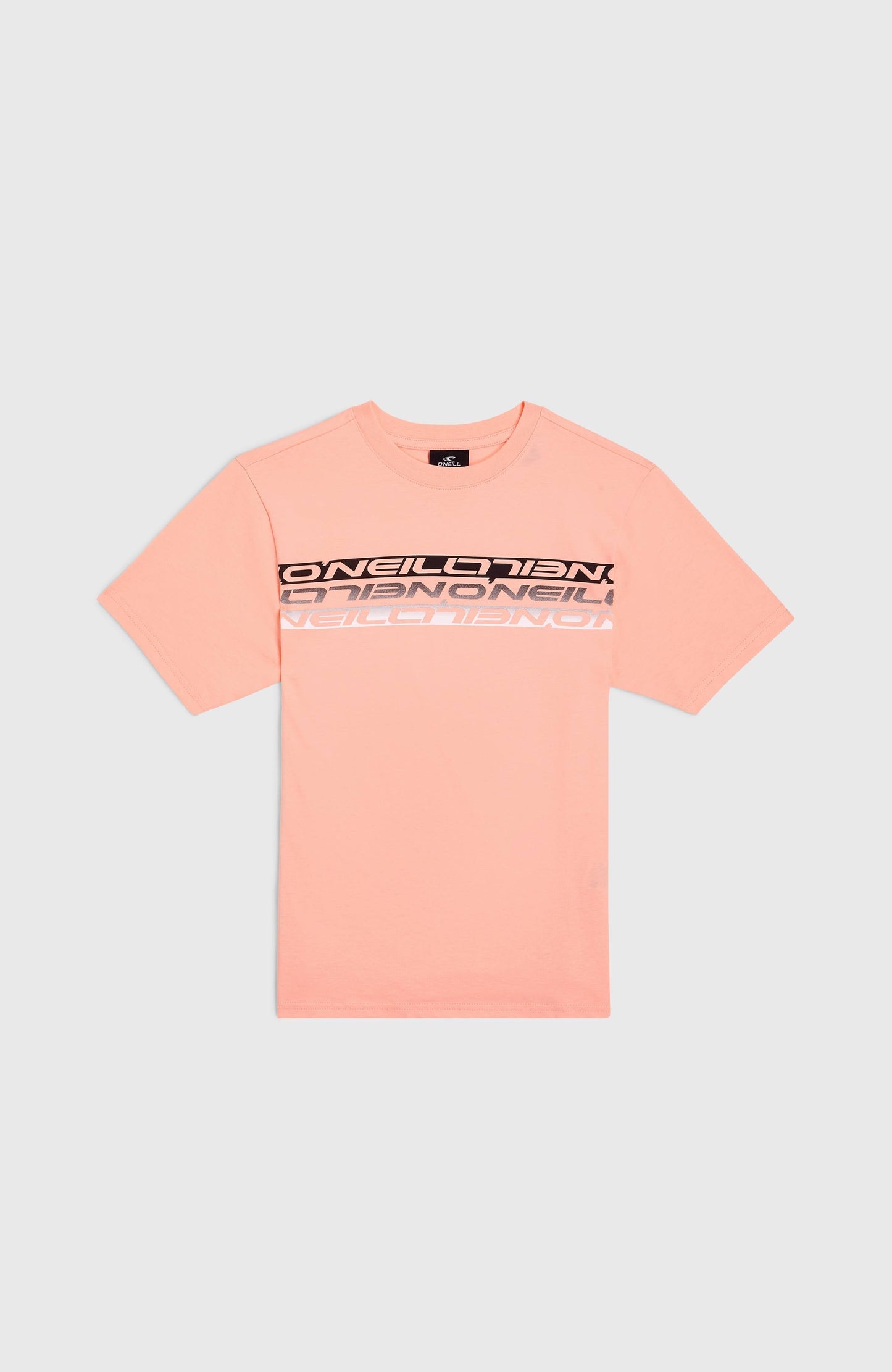 Stripe T-Shirt Kids - Coral Pop