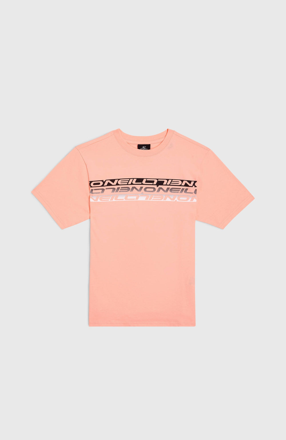 Stripe T-Shirt Kids - Coral Pop