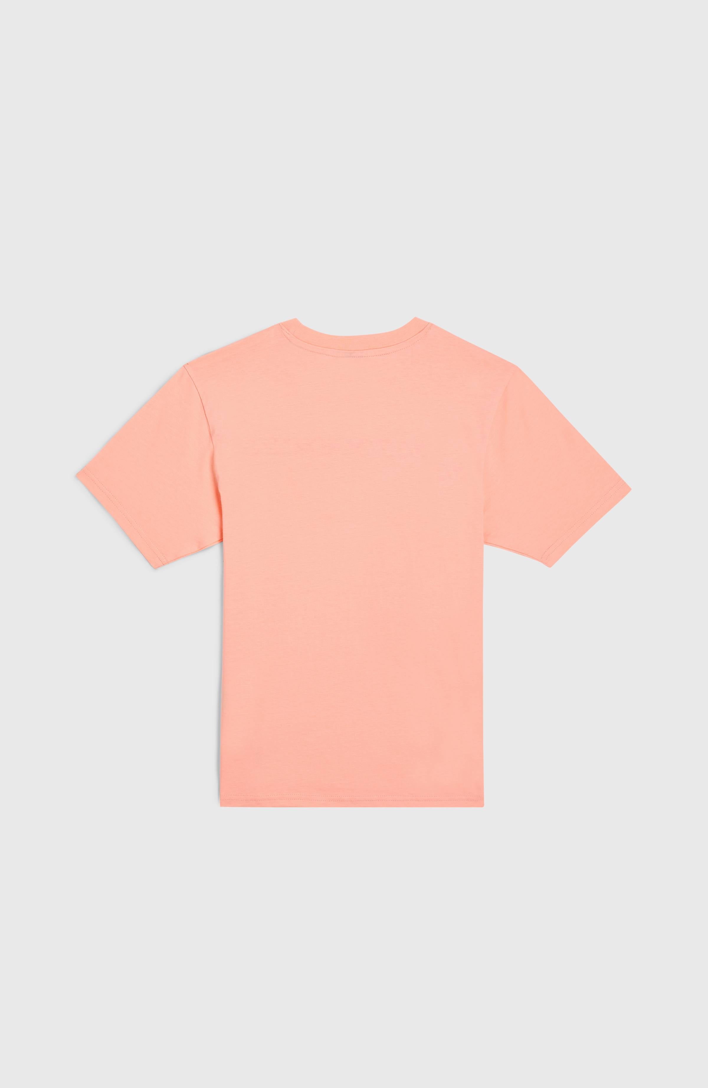 Stripe T-Shirt Kids - Coral Pop