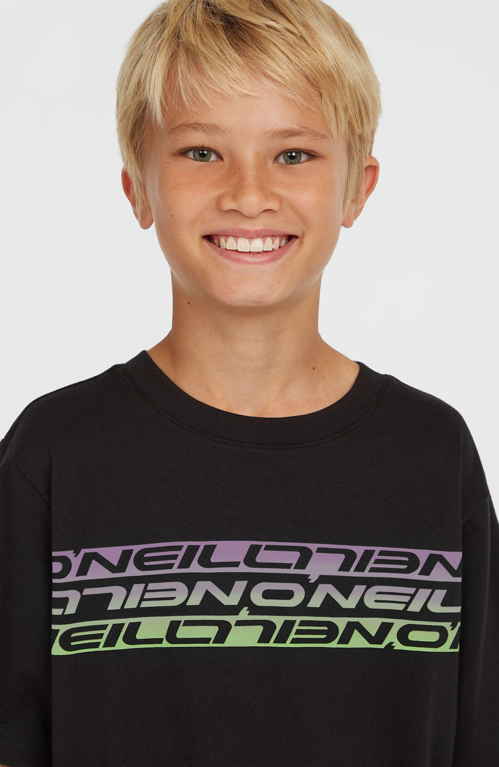 Stripe T-Shirt Kids - Black Out