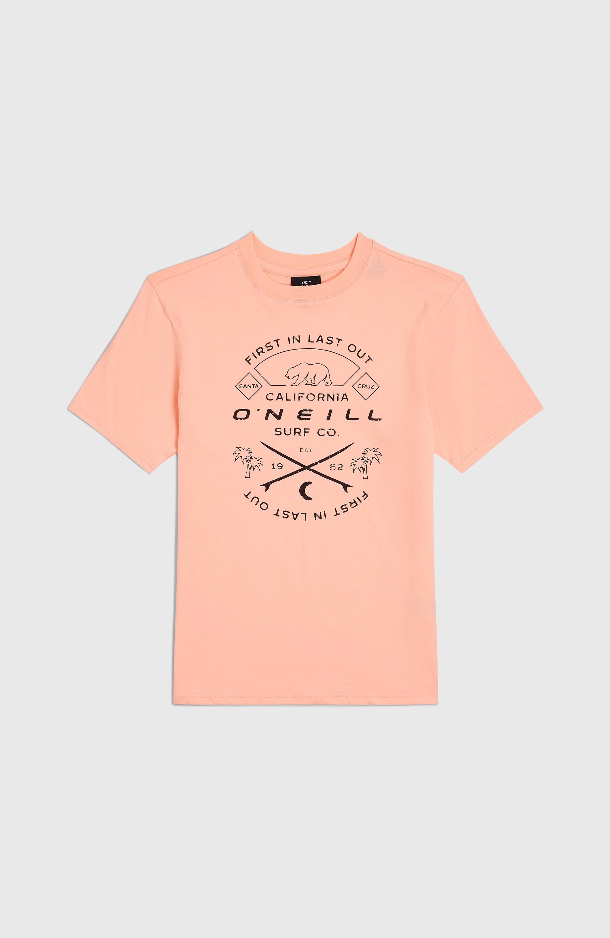 Jack O'Neill Muir T-Shirt Kids - Coral Pop