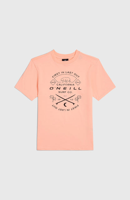Jack O'Neill Muir T-Shirt Kids - Coral Pop