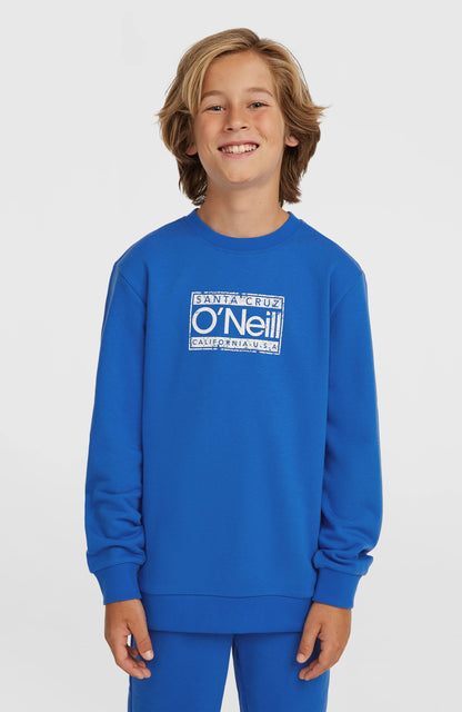 Cali Crew Sweatshirt Kids - Mediterranean Blue