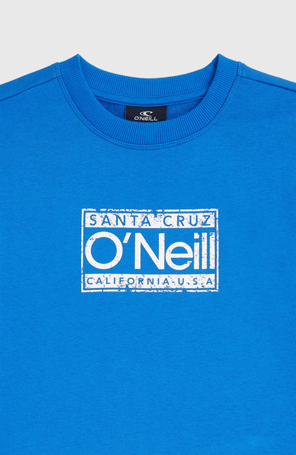 Cali Crew Sweatshirt Kids - Mediterranean Blue