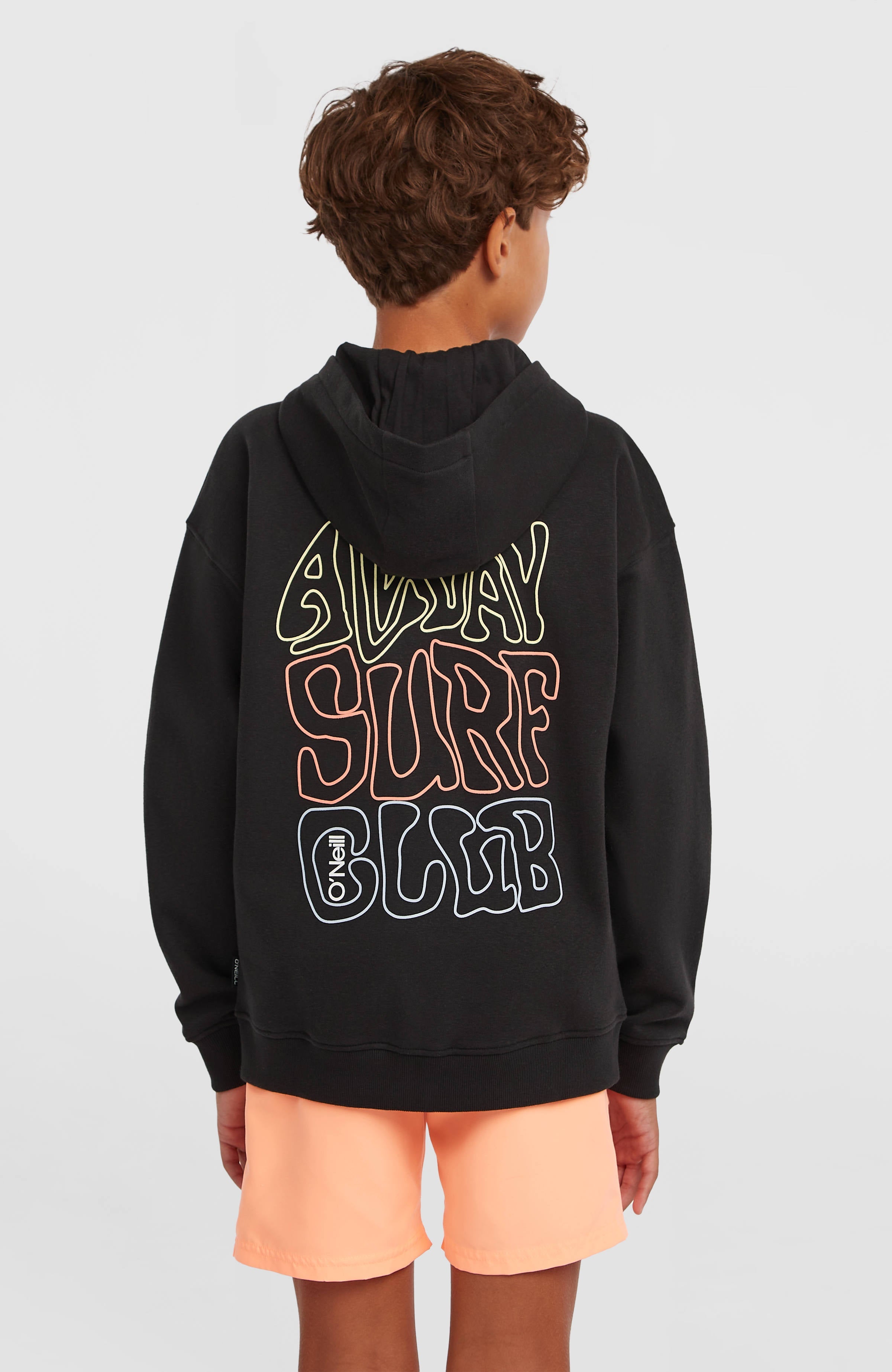 Graphic Full-Zip Hoodie Kids - Black Out