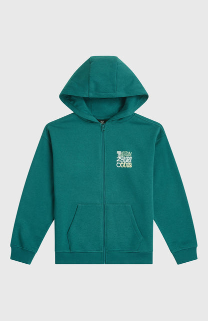 Graphic Full-Zip Hoodie Kids - Botanical Heat