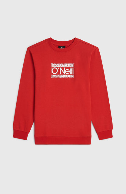 Cali Crew Sweatshirt Kids - High Risk Red