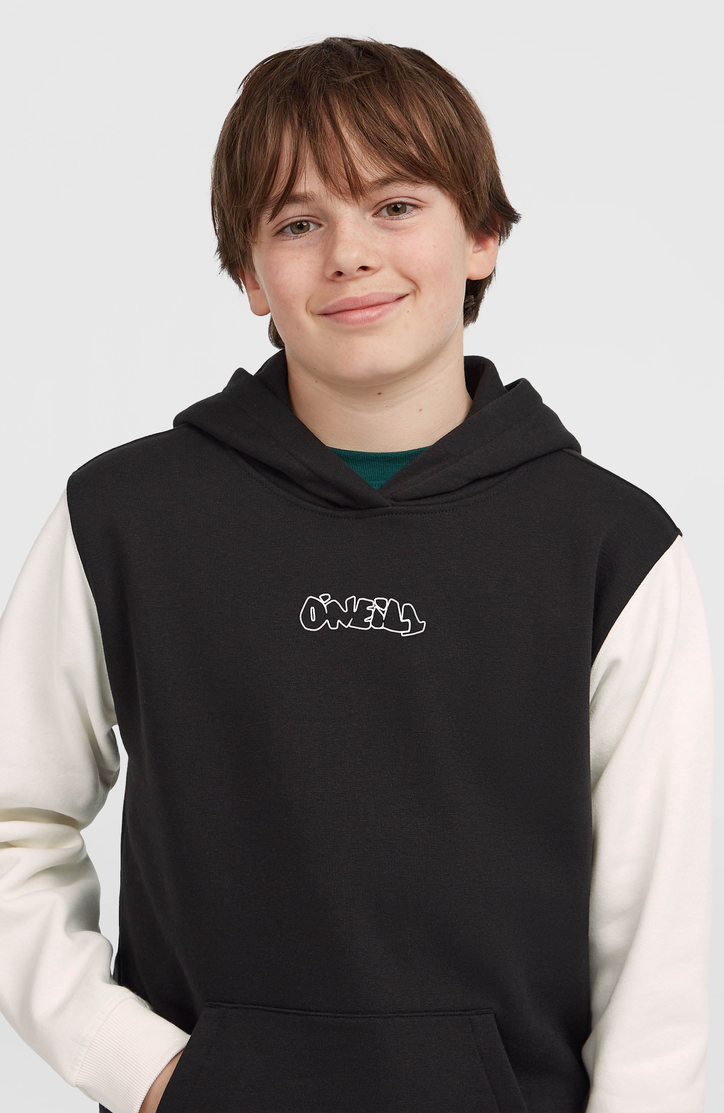 FWC'Play Hoodie Kids - Black Out Colour Block
