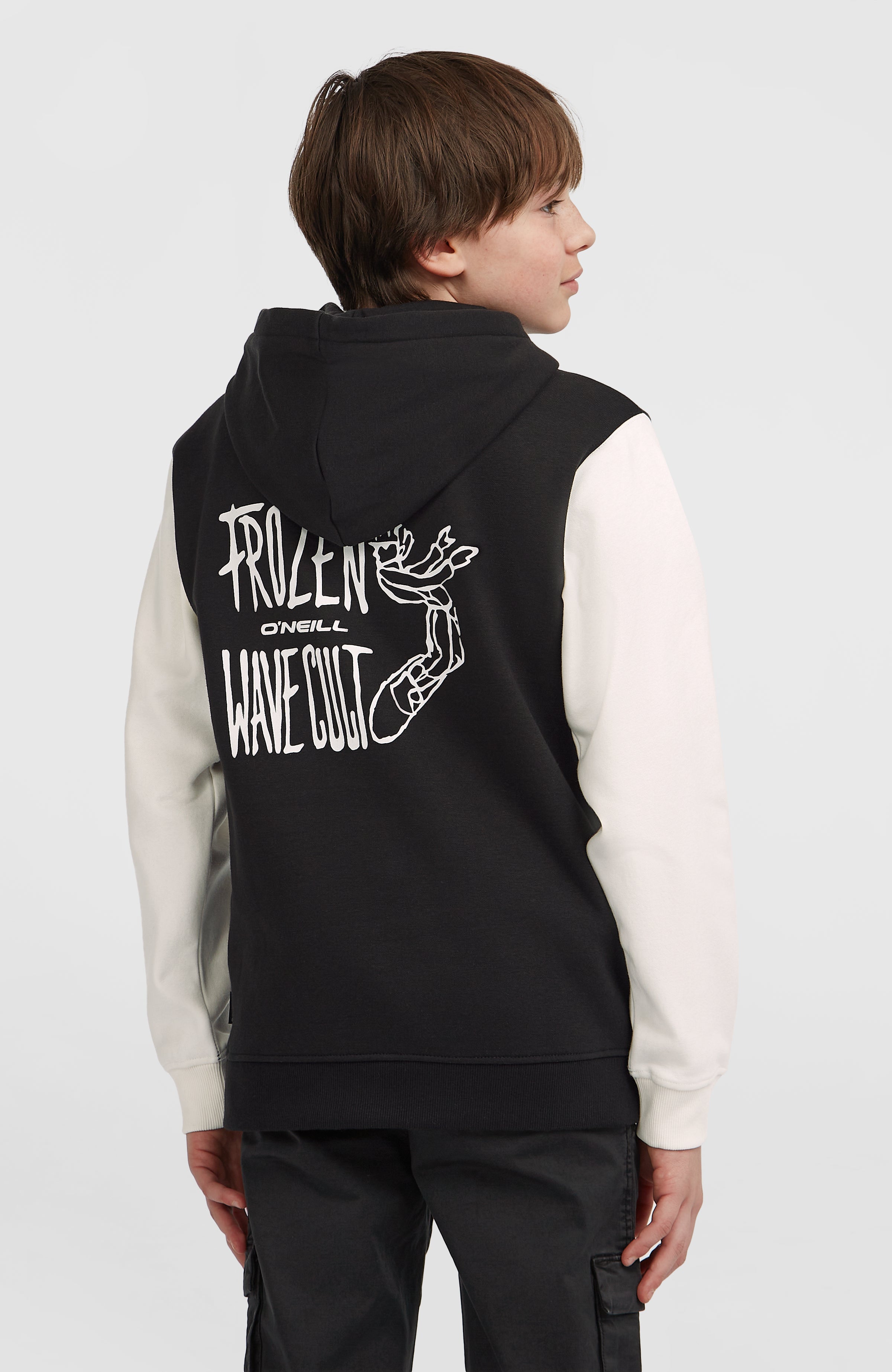 FWC'Play Hoodie Kids - Black Out Colour Block