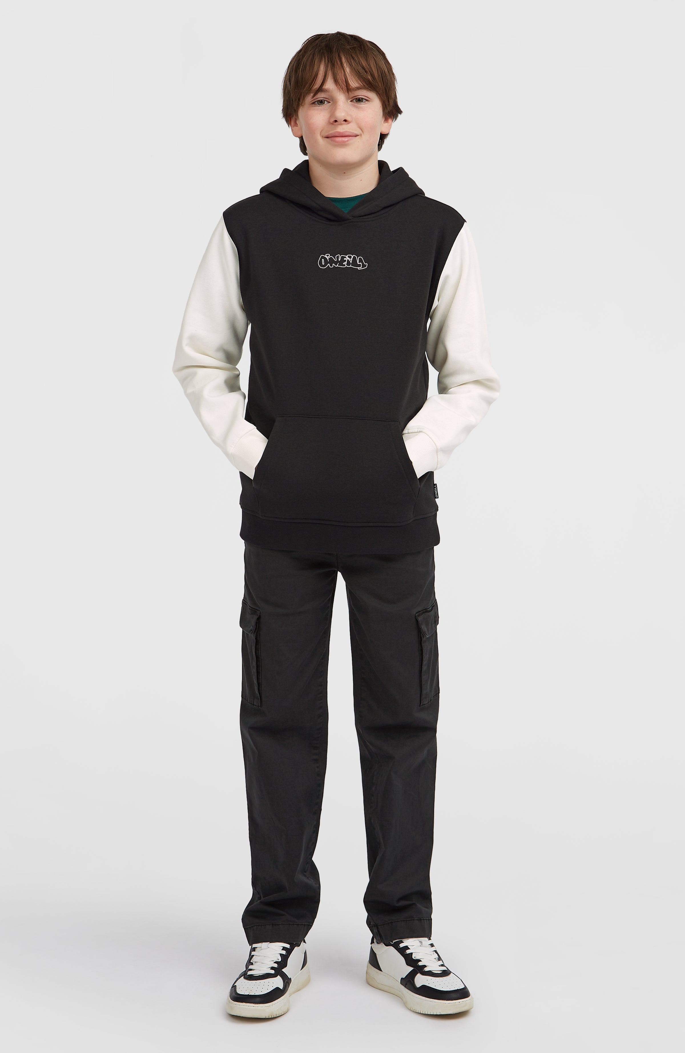 FWC'Play Hoodie Kids - Black Out Colour Block