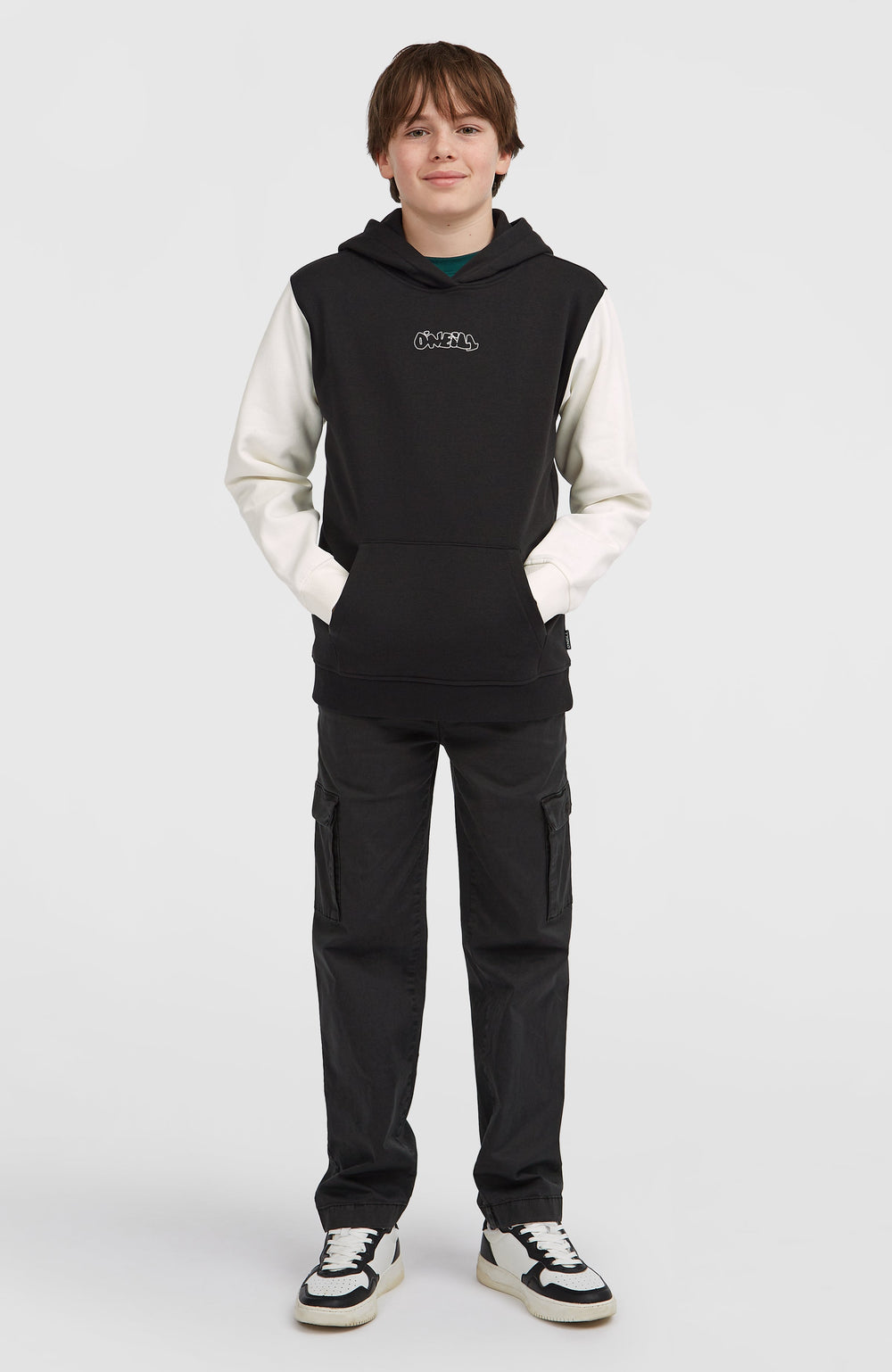 FWC'Play Hoodie Kids - Black Out Colour Block