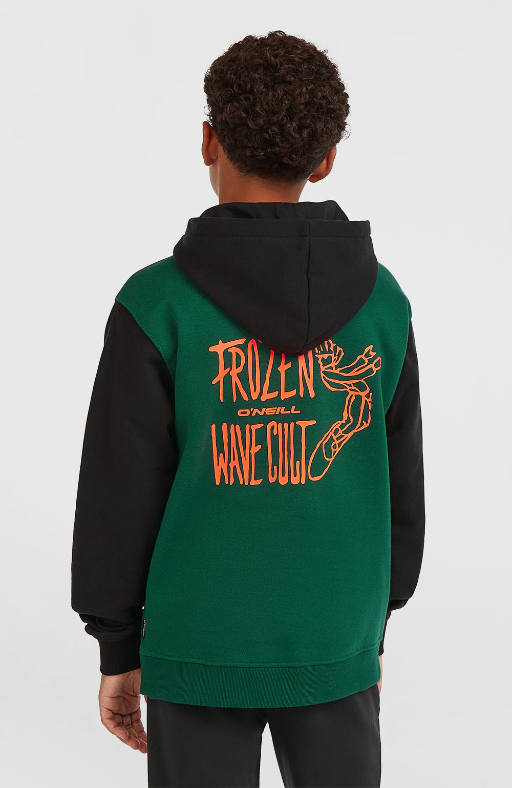 FWC'Play Hoodie Kids - Emerald Envy Colour Block