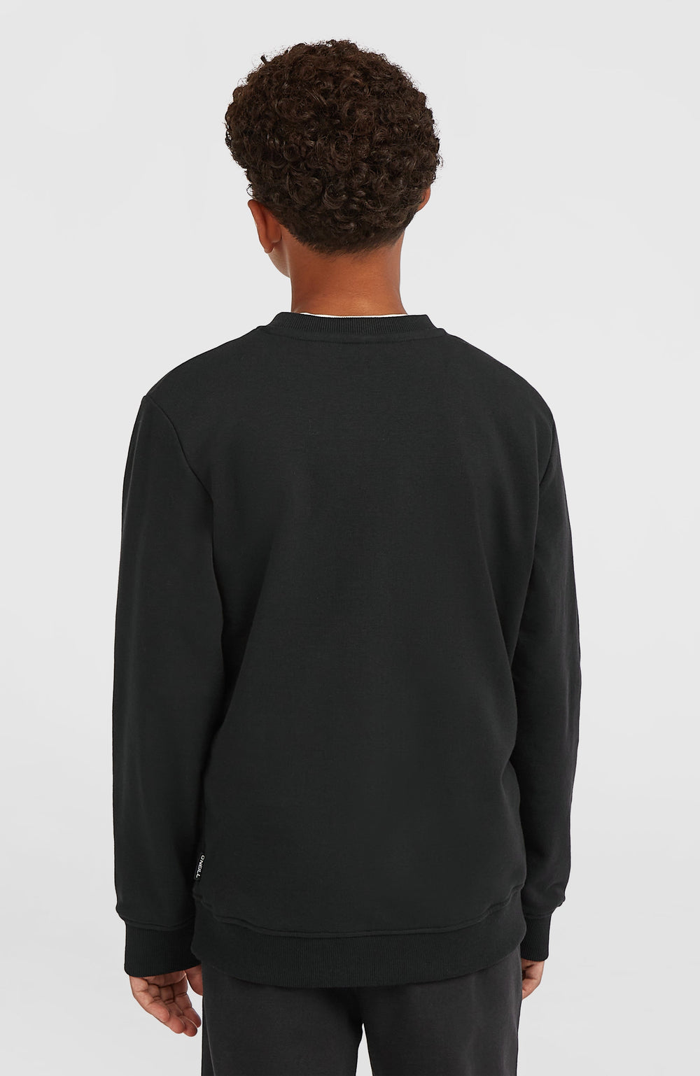 Essentials Crew Sweatshirt Kids - Black Out