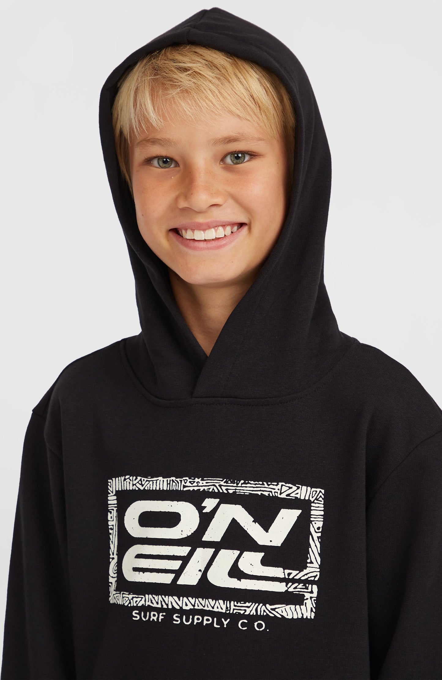 Logo Hoodie Kids - Black Out