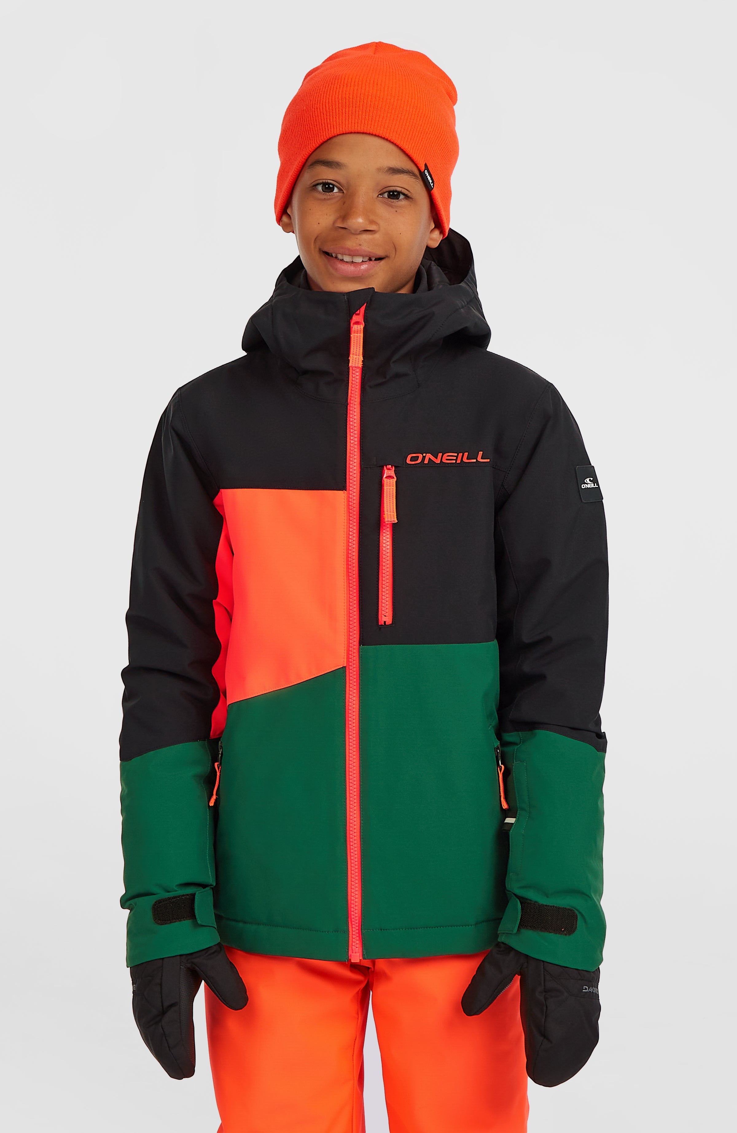 FWC'Cruz Triple Snow Jacket Kids - Black Out Colour Block