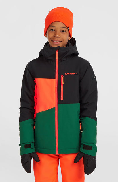 FWC'Cruz Triple Snow Jacket Kids - Black Out Colour Block