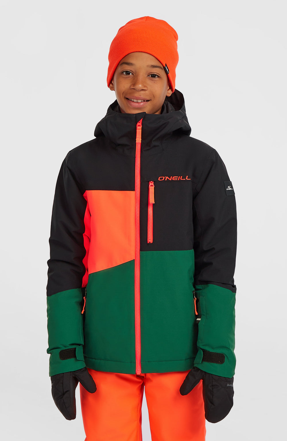 FWC'Cruz Triple Snow Jacket Kids - Black Out Colour Block