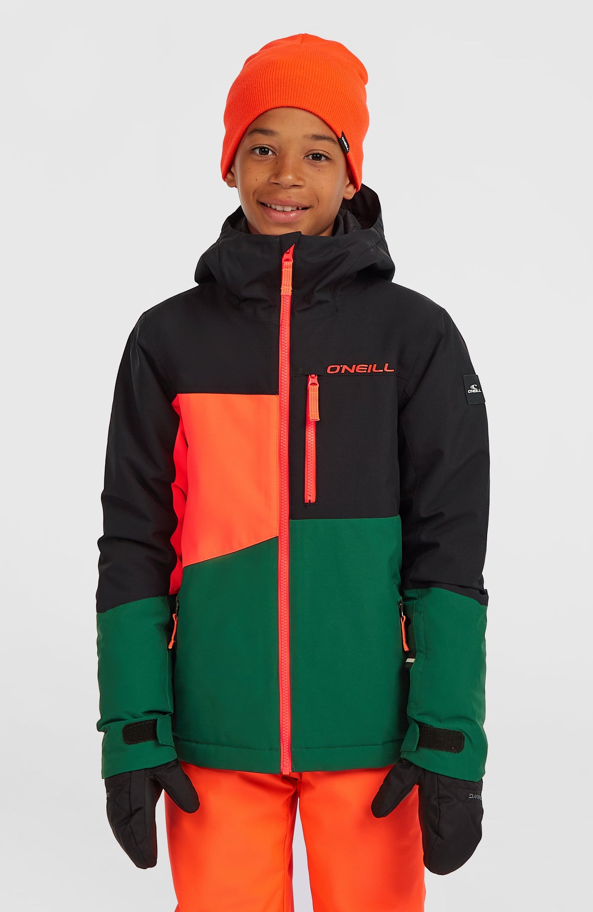 FWC'Cruz Triple Snow Jacket Kids - Black Out Colour Block