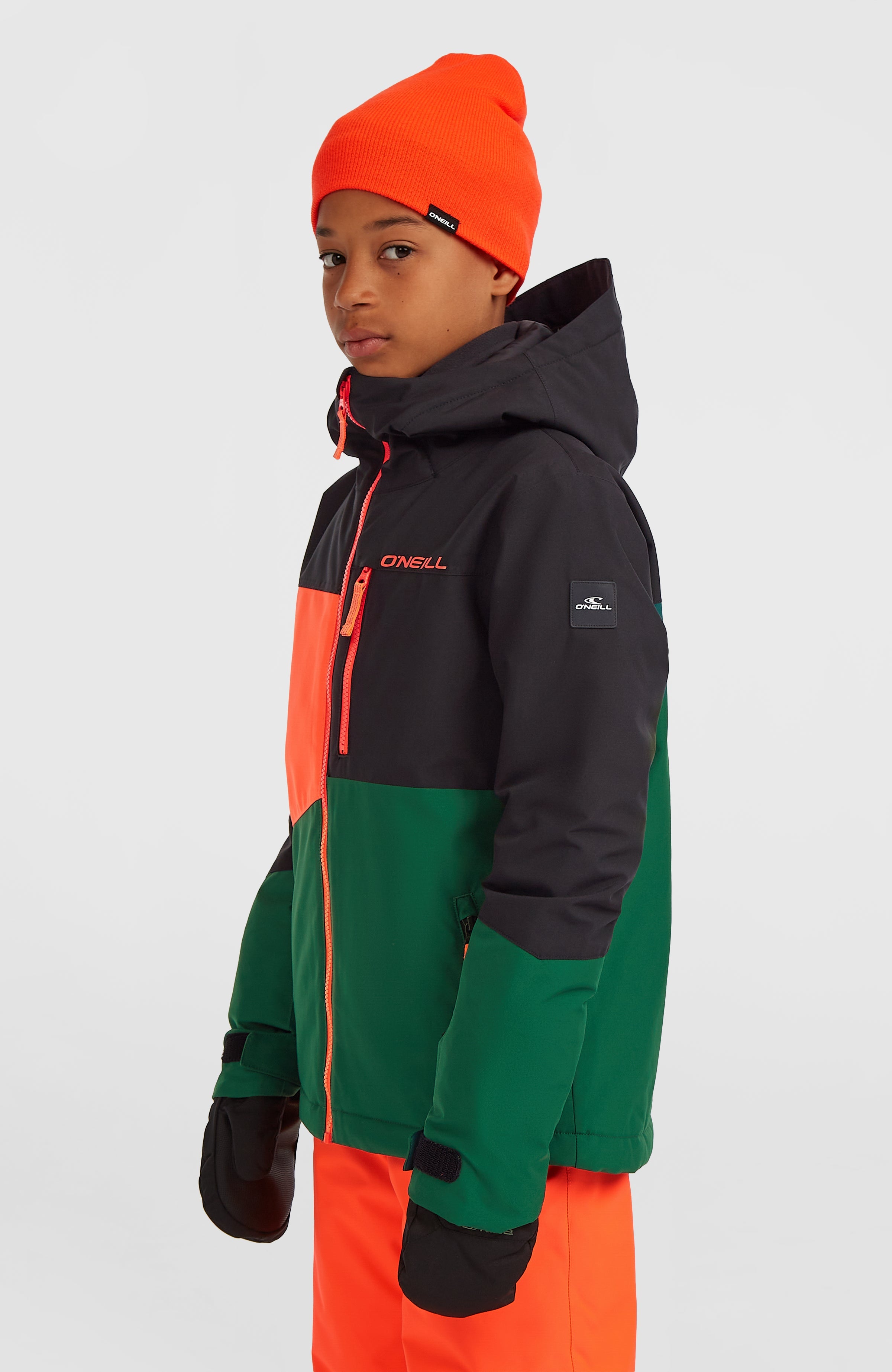 FWC'Cruz Triple Snow Jacket Kids - Black Out Colour Block