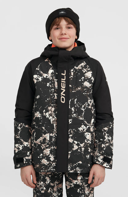 FWC'Play Snow Jacket Kids - Black/Beige Quarry