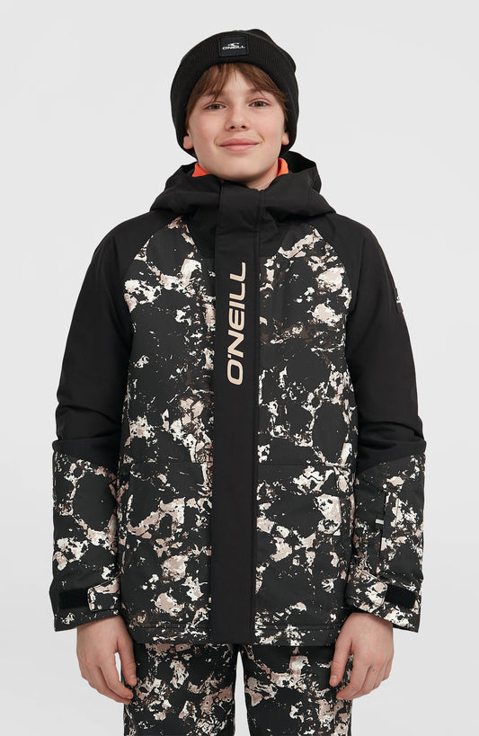 FWC'Play Snow Jacket Kids - Black/Beige Quarry