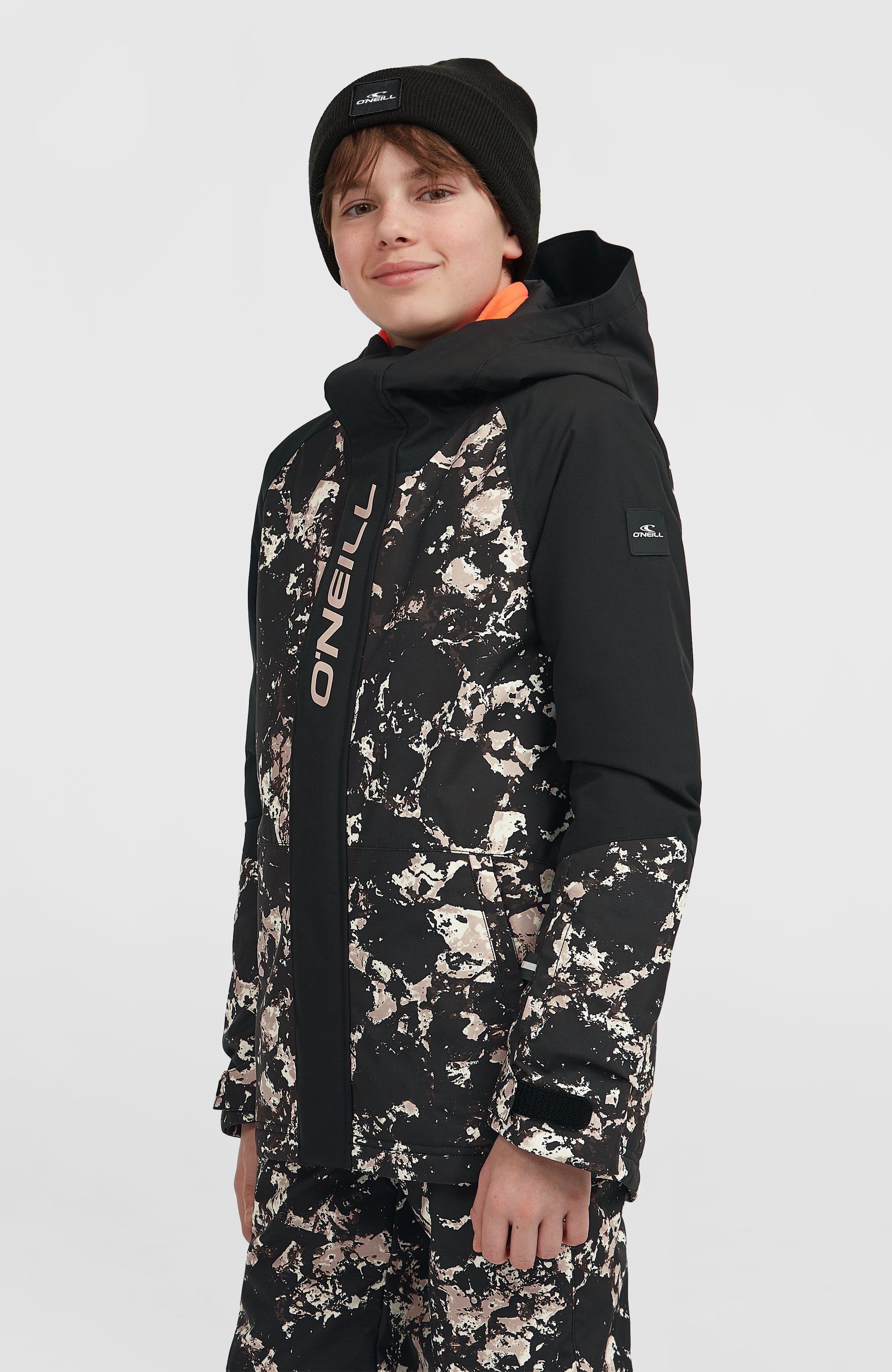 FWC'Play Snow Jacket Kids - Black/Beige Quarry