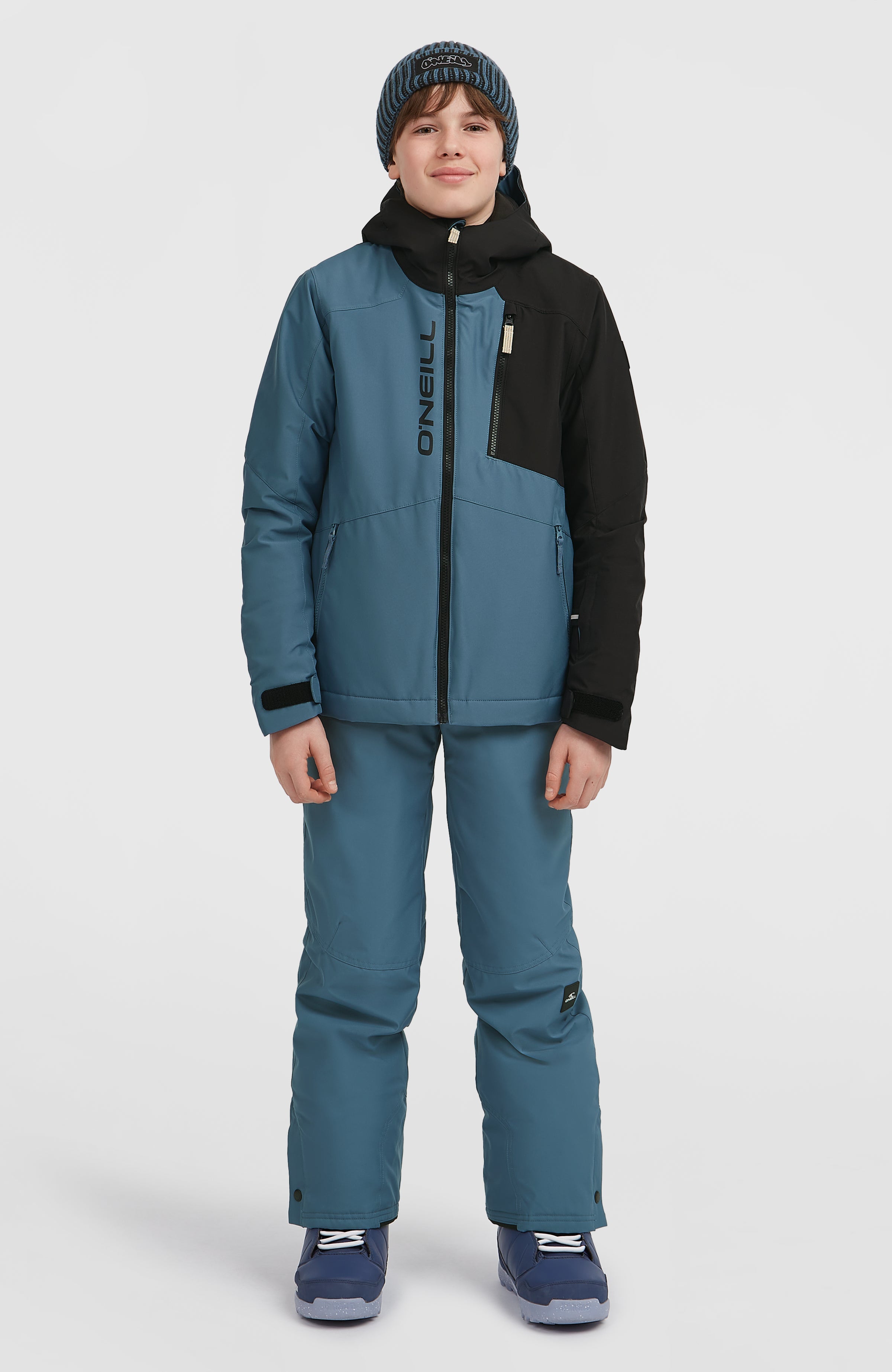 FWC'Cruz Block Snow Jacket Kids - Black Out Colour Block