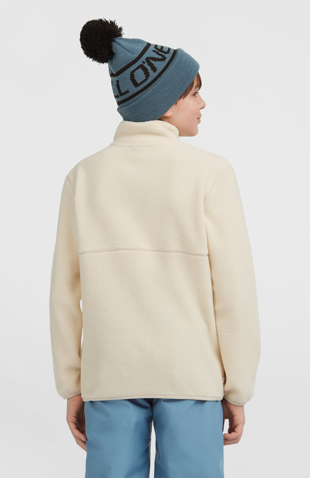 High-Pile Full-Zip Fleece Kids - Macaron