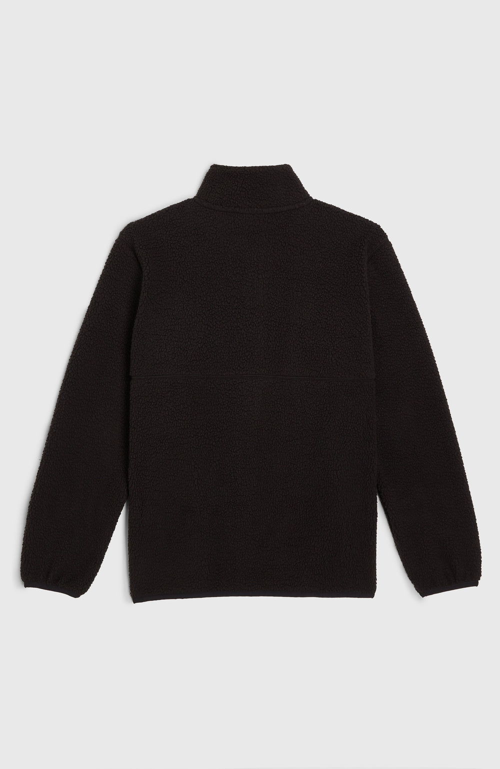 High-Pile Full-Zip Fleece Kids - Black Out