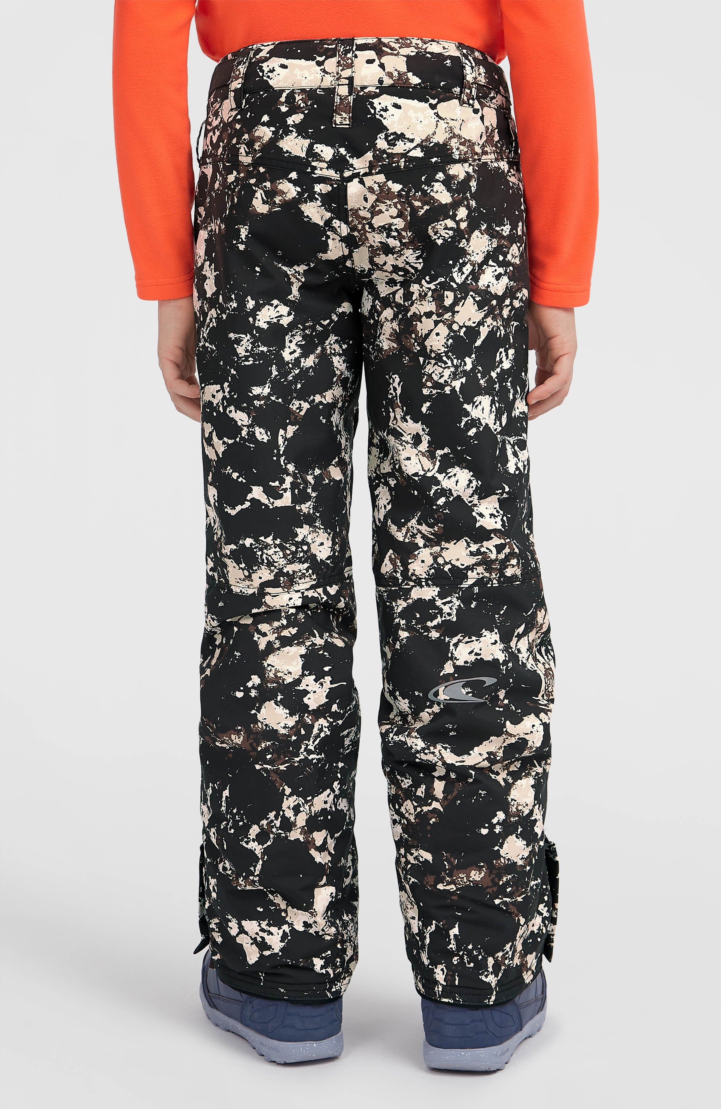 FWC'Cruz Snow Pants Kids - Black/Beige Quarry