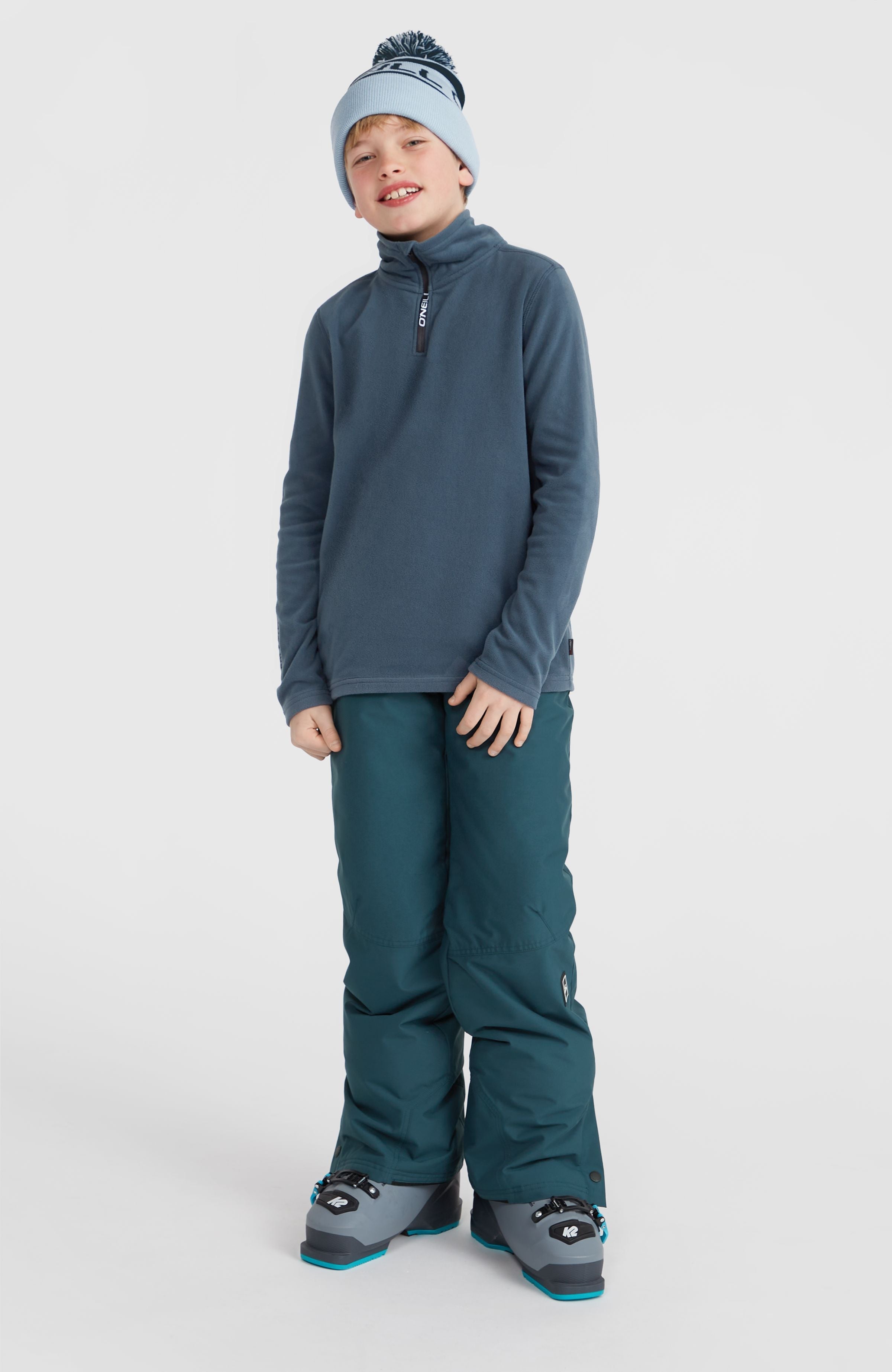 Jack's Polartec® 100 Half-Zip Fleece Kids - Alma Steel