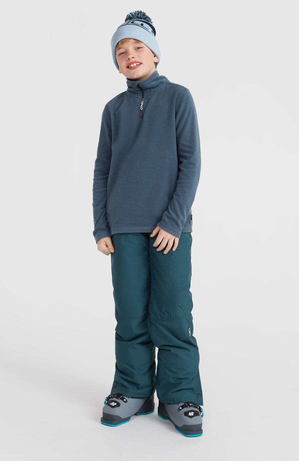 Jack's Polartec® 100 Half-Zip Fleece Kids - Alma Steel