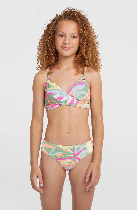 Essentials Baay Bikini Set Kids - Green Wmns Tropicana