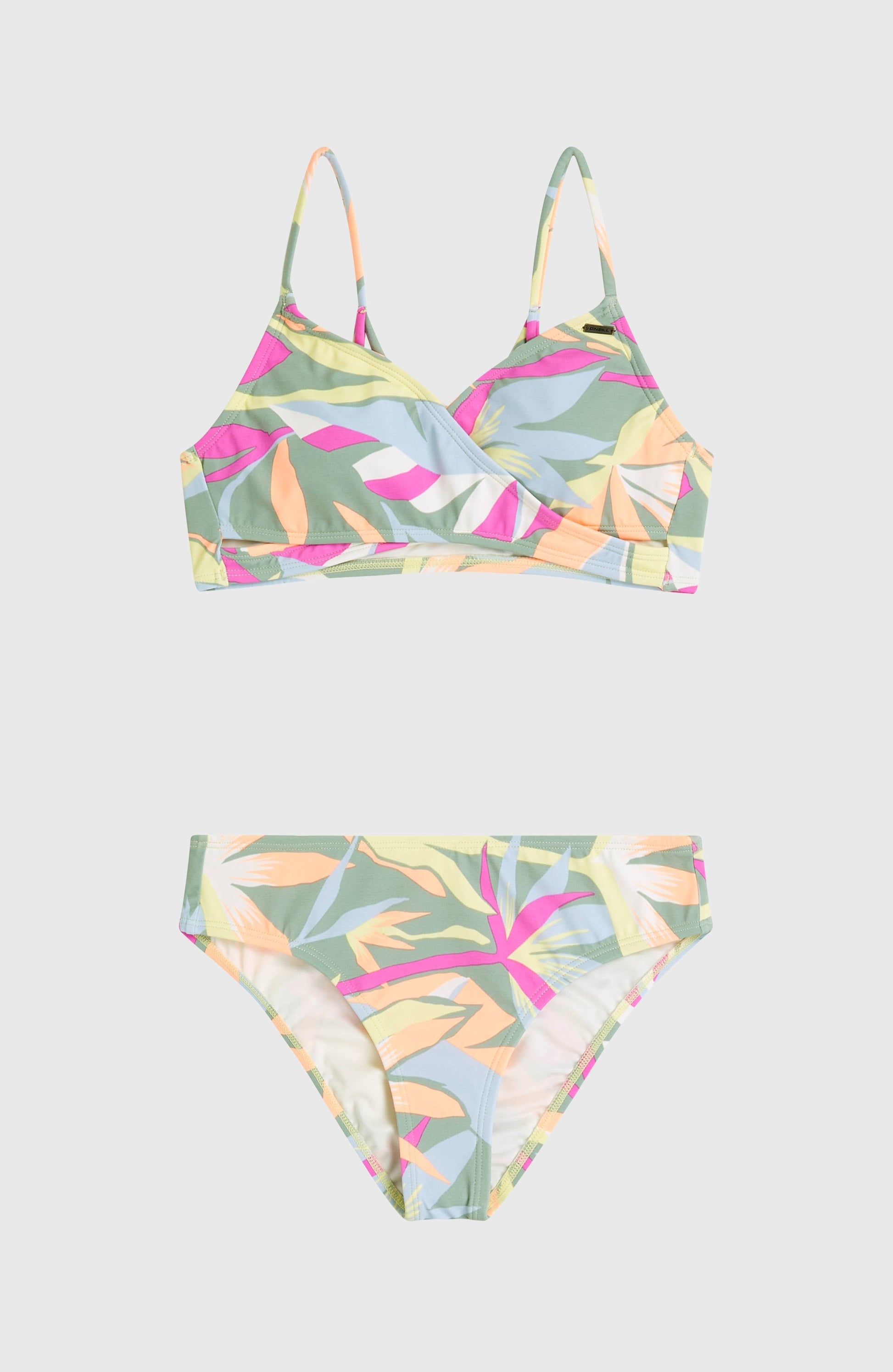 Essentials Baay Bikini Set Kids - Green Wmns Tropicana