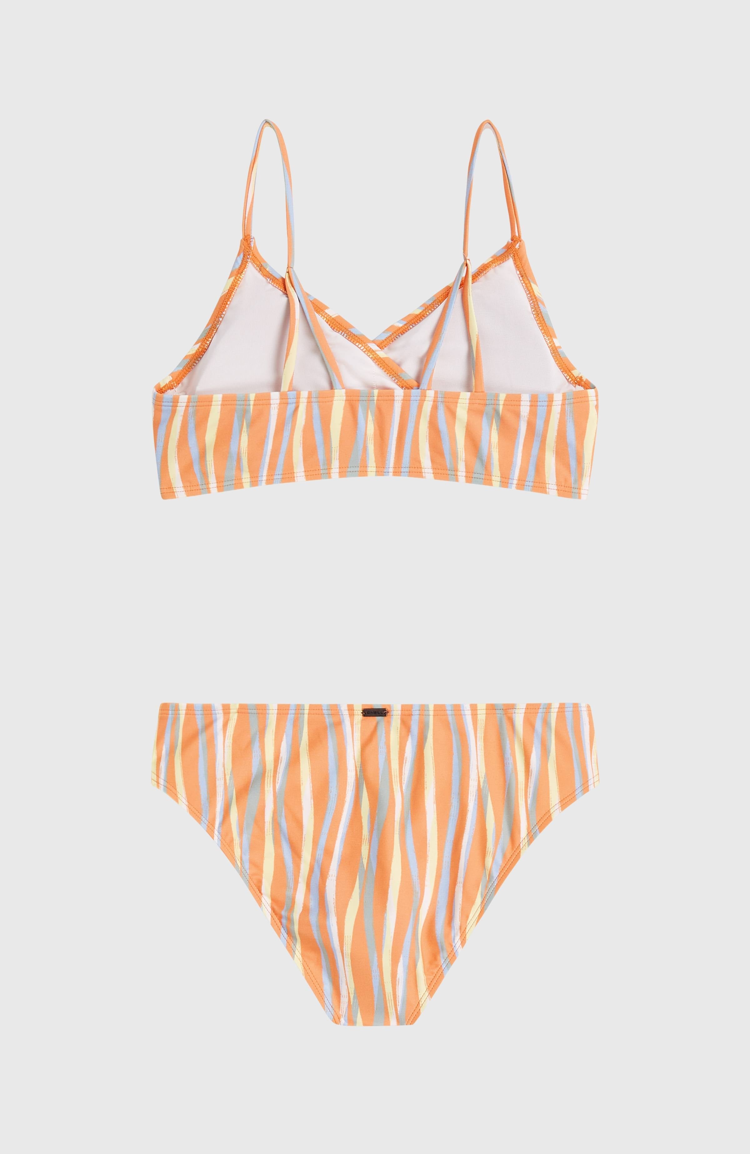 Essentials Baay Bikini Set Kids - Funky Peach Swirly